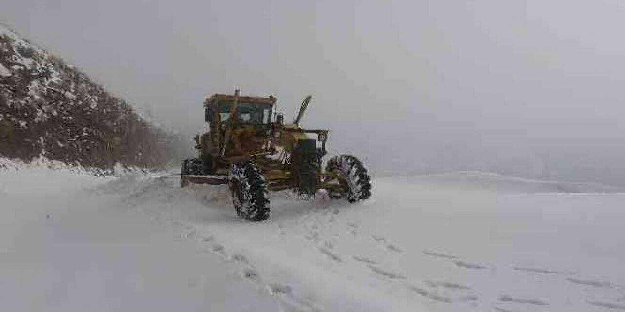 Muş’ta 192 köy yolu ulaşıma kapandı