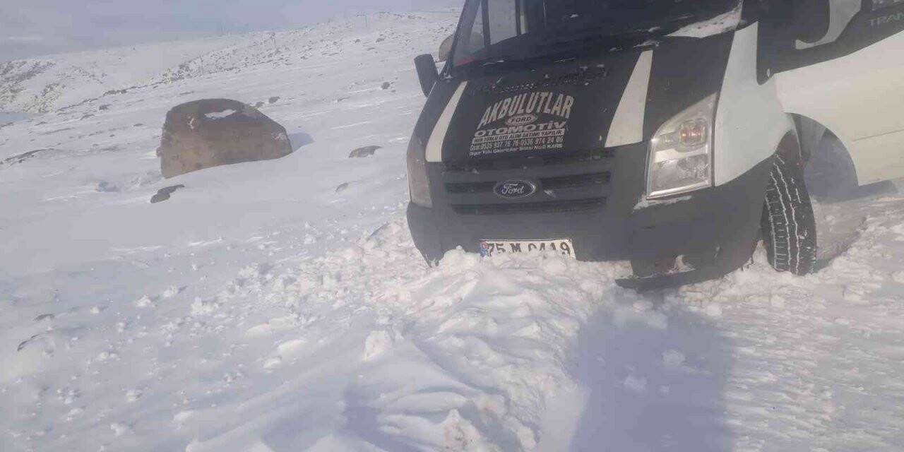 Ardahan’da 16 köy yolu ulaşıma kapalı