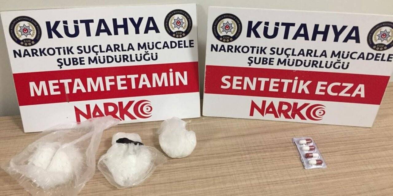 Kütahya’da uyuşturucu operasyonu