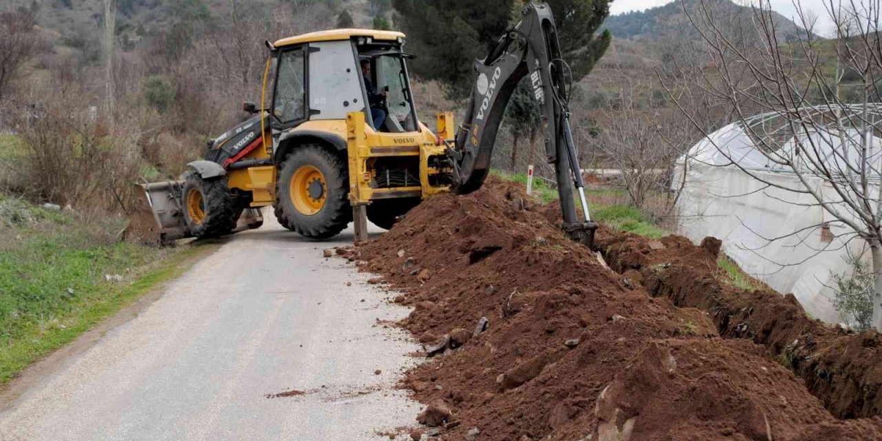 Kapıkaya ve İğdir mahallelerine fiber altyapı