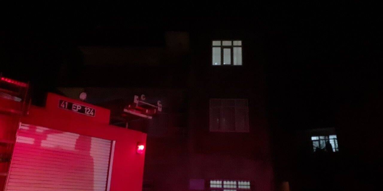 Soba külü yangın çıkardı