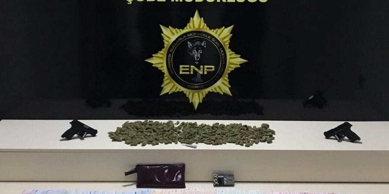 Edirne’de uyuşturucu operasyonu: 4 gözaltı