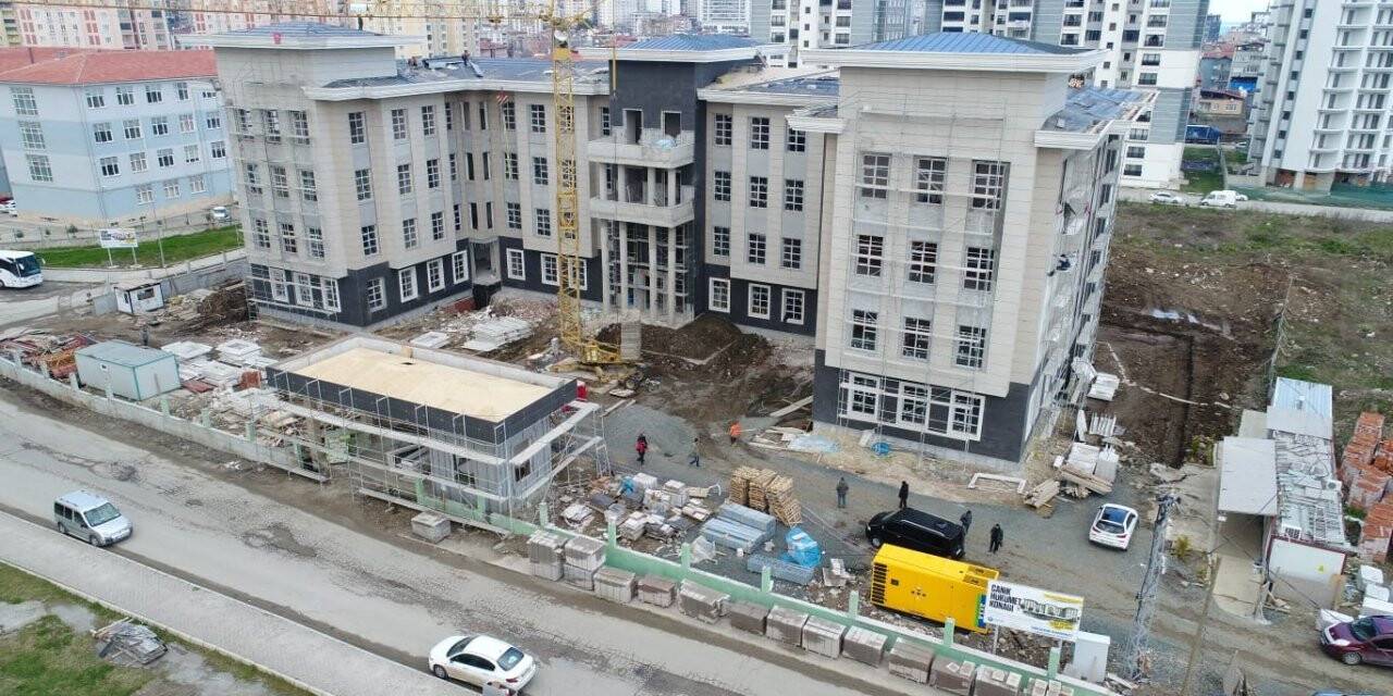 Canik Hükümet Konağı inşaatının yüzde 60’ı tamamlandı