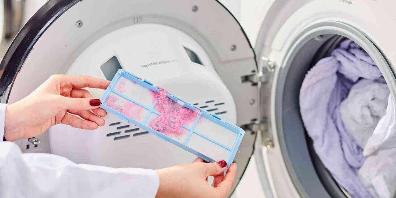 Mikrofiber filtreli çamaşır makinesi su kaynaklarını koruyor