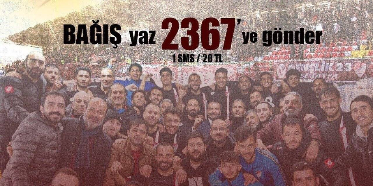 Elazığspor’un SMS kampanyasına destek çığ gibi büyüyor