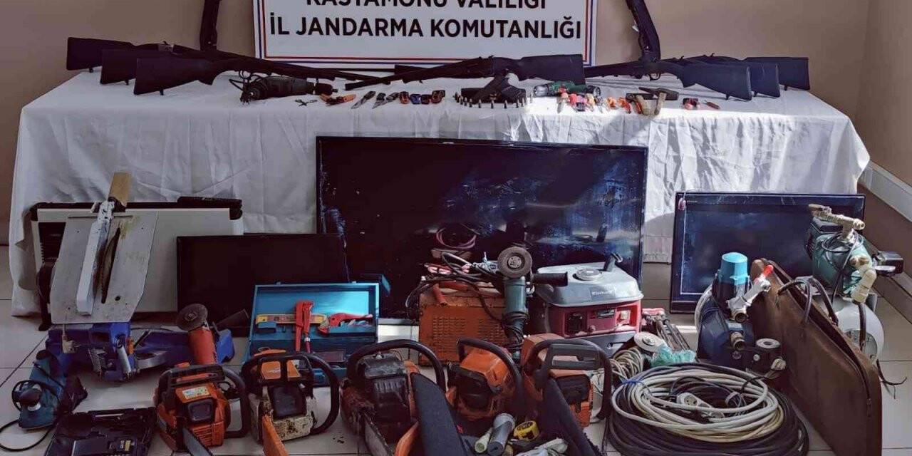 12 faili meçhul hırsızlık olayı çözüldü, 4 şüpheli tutuklandı