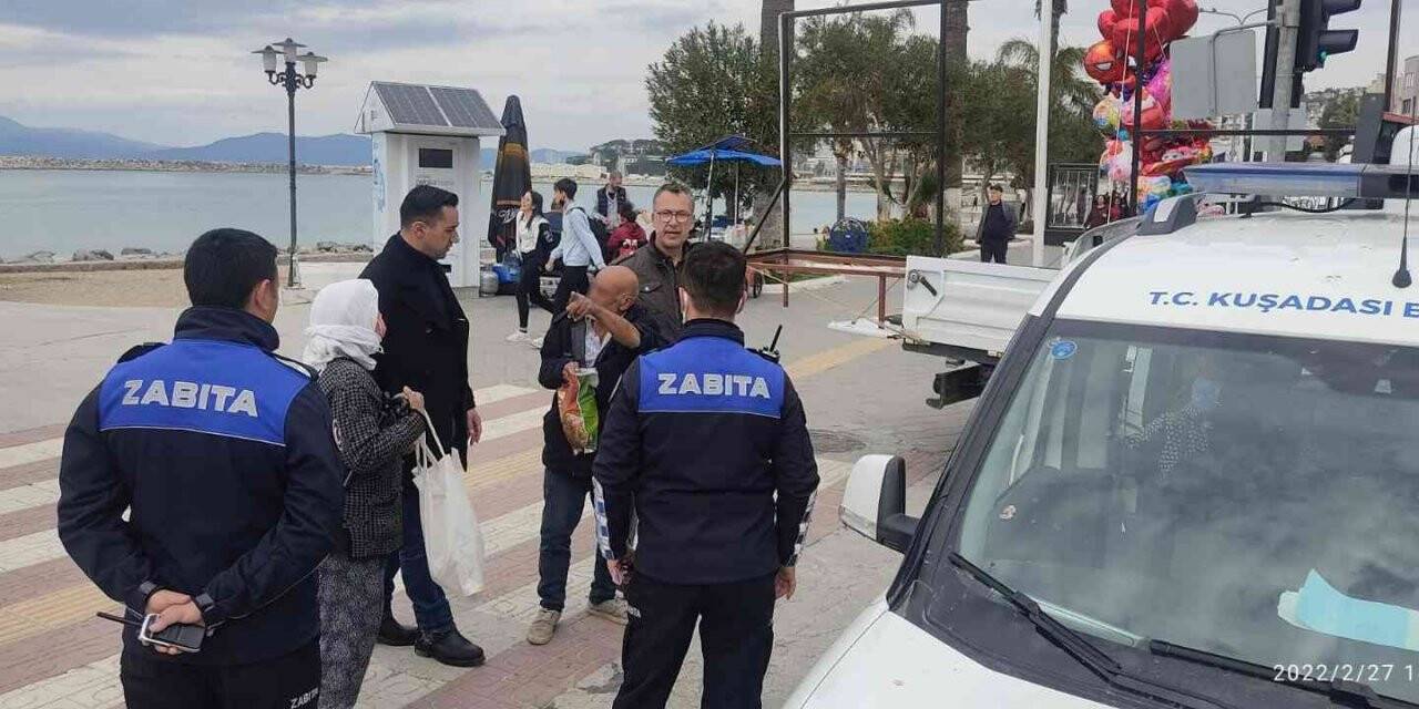 Kuşadası’nda dilencilere karşı "sivil zabıta" önlemi