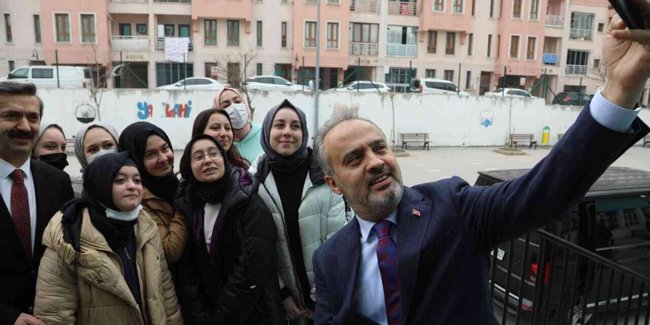 Başkan Aktaş, lise öğrencileriyle buluştu