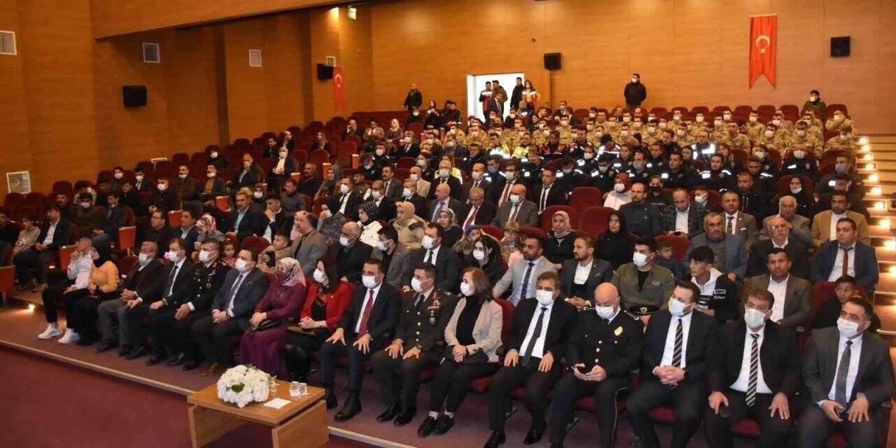 Siirt’te şehit yakınlarına devlet övünç madalyaları verildi