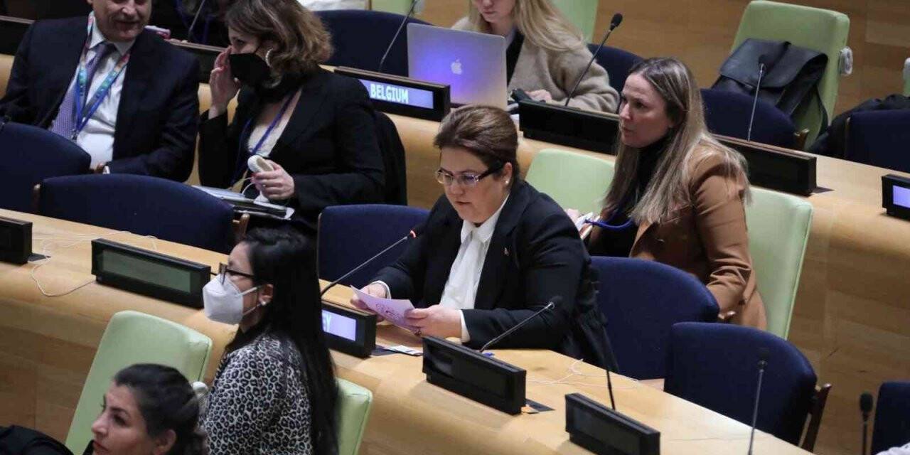 Bakan Yanık: “Türkiye dünya çapında kadınların ve kız çocuklarının güçlendirilmesini destekliyor”