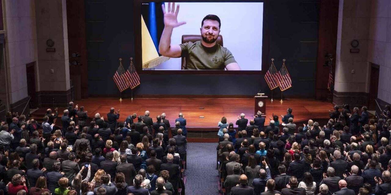 Zelenskiy’den ABD Kongresi’ne: “Hava sahasını kapatamıyorsanız bize uçak verin”