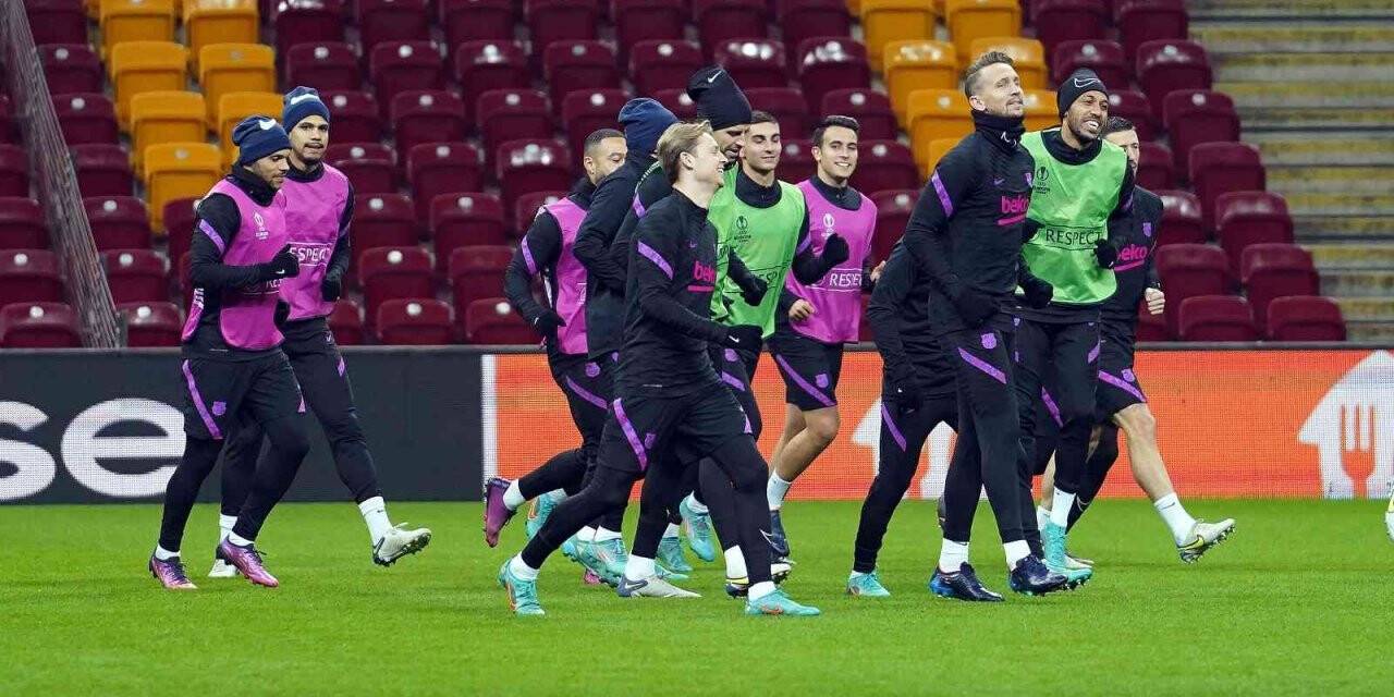 Barcelona, Galatasaray maçı hazırlıklarını tamamladı