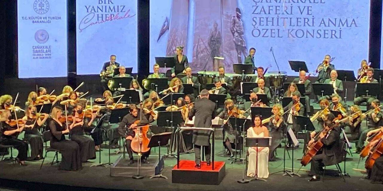 Çanakkale Zaferi ve Şehitleri Anma Programı’nda 57. Alayın Sancağı açıldı