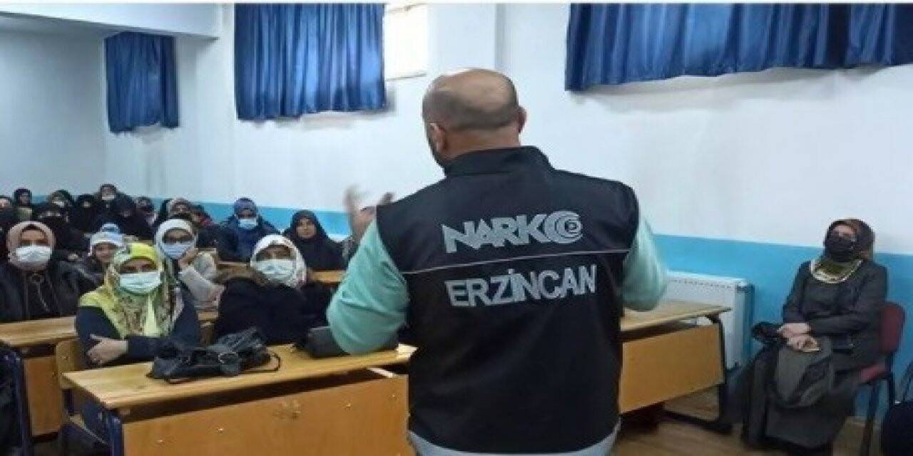 "En İyi Narkotik Polisi: Anne" projesi Erzincan’da faaliyetlere devam ediyor