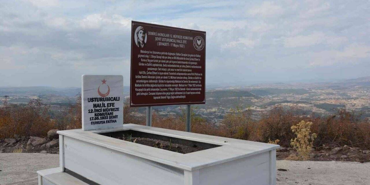 Usturumcalı Halil Efe, şehadetinin 100. yılında Selendi’de anıldı