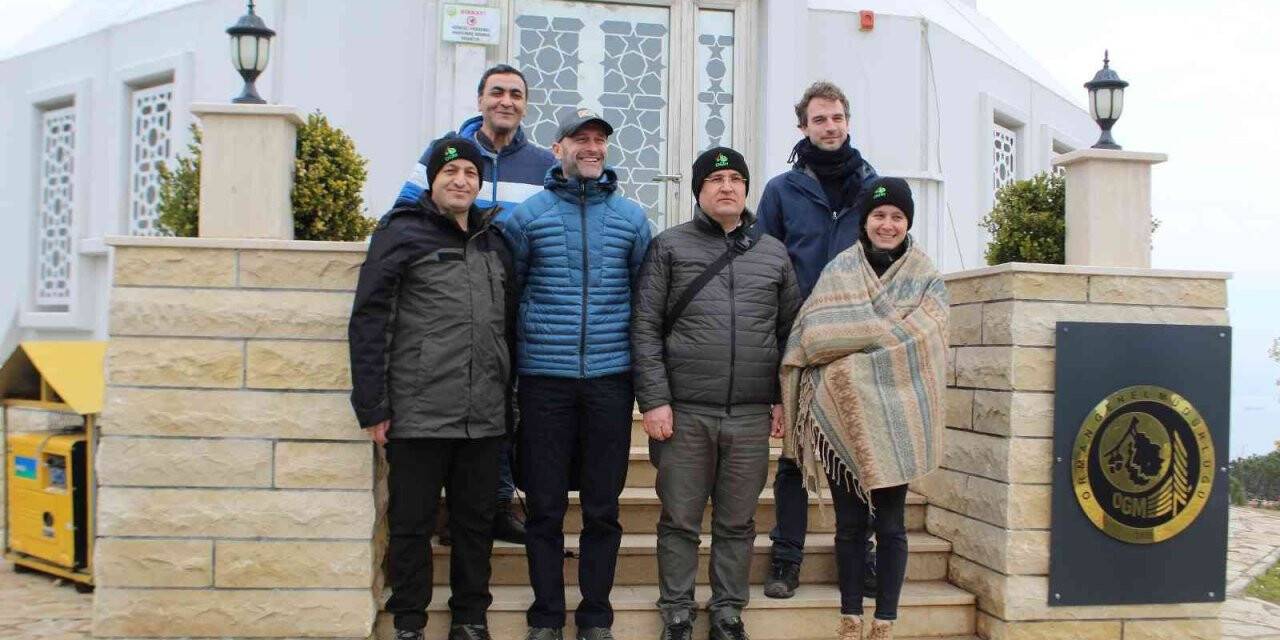 Fransız yetkililer Büyükada ekoturizm rotasını gezdi