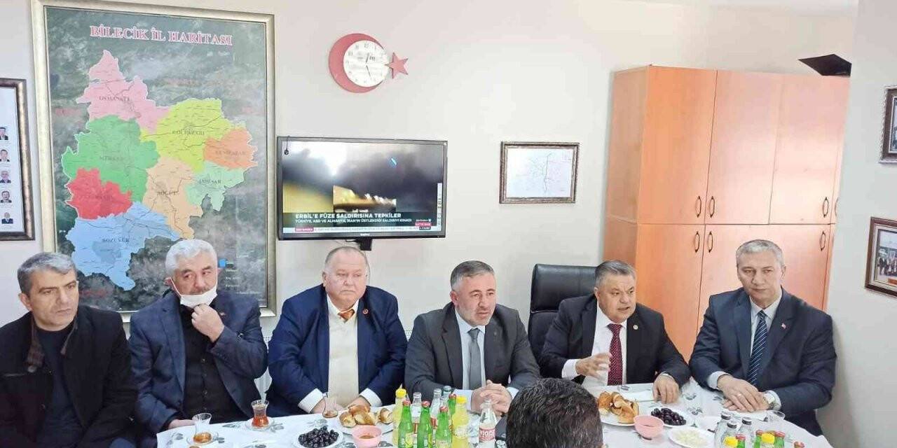 İl Başkanı Yıldırım muhtarlarla bir araya geldi