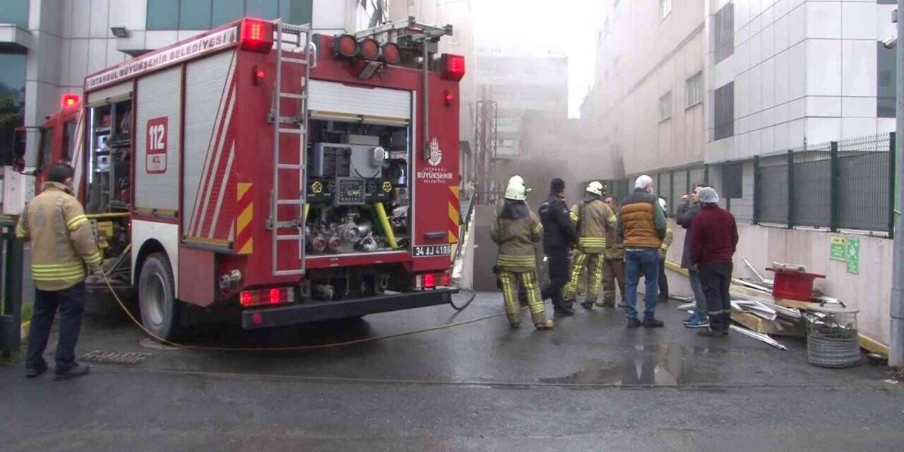 Avcılar’da et işleme tesisinde korkutan yangın