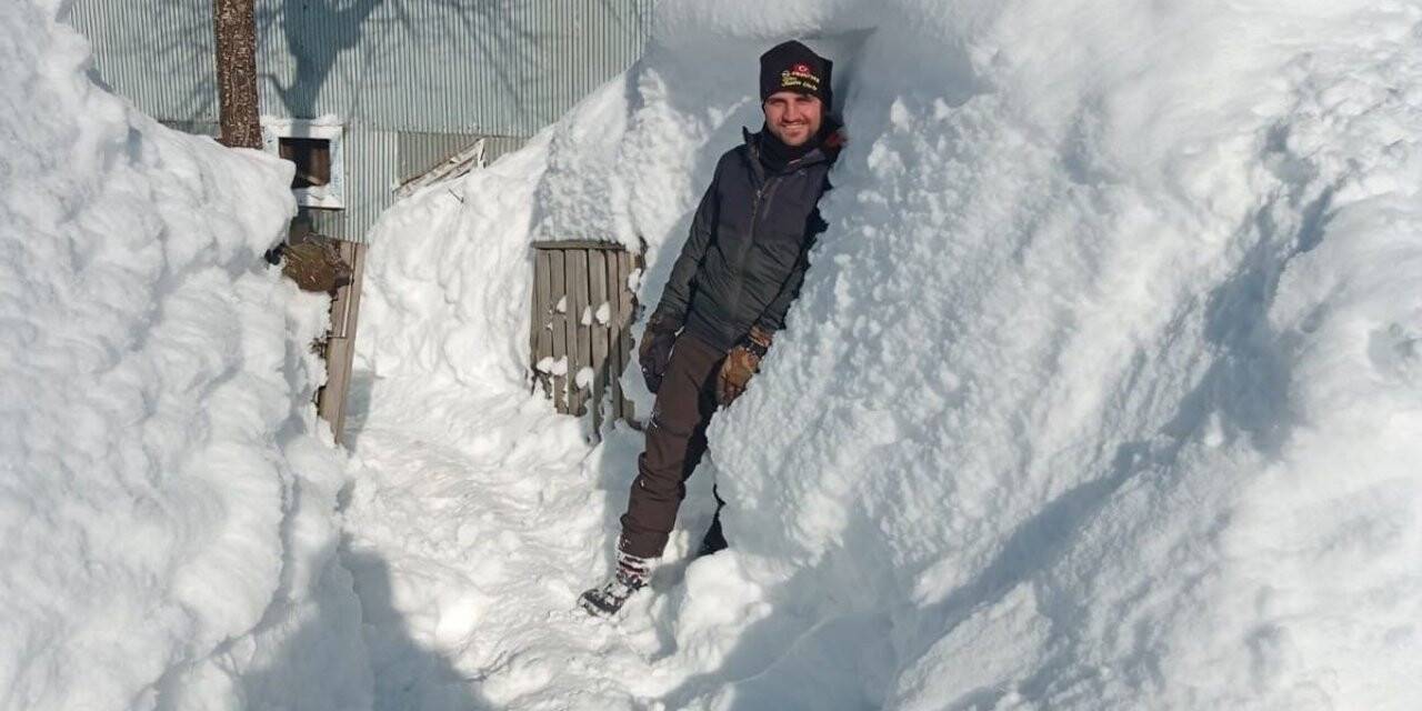 Sinekli Yaylası kara gömüldü