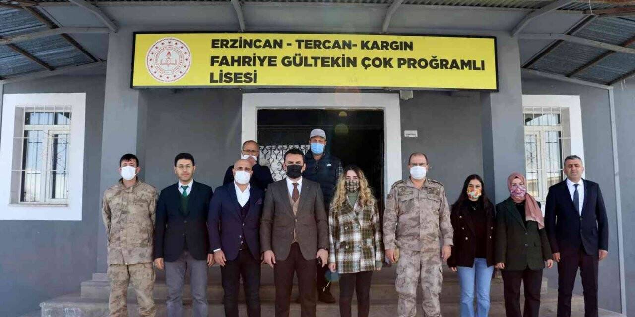 Kaymakam Çelik, öğrencilerle bir araya geldi