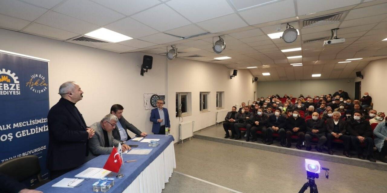 Başkan Büyükgöz, vatandaşlara projeleri anlattı