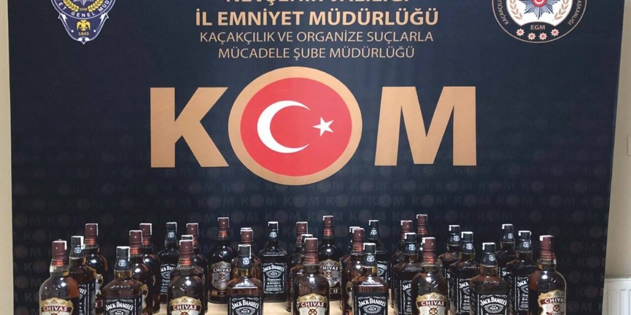 Sosyal medyadan kaçak içki satan 2 kişi gözaltına alındı