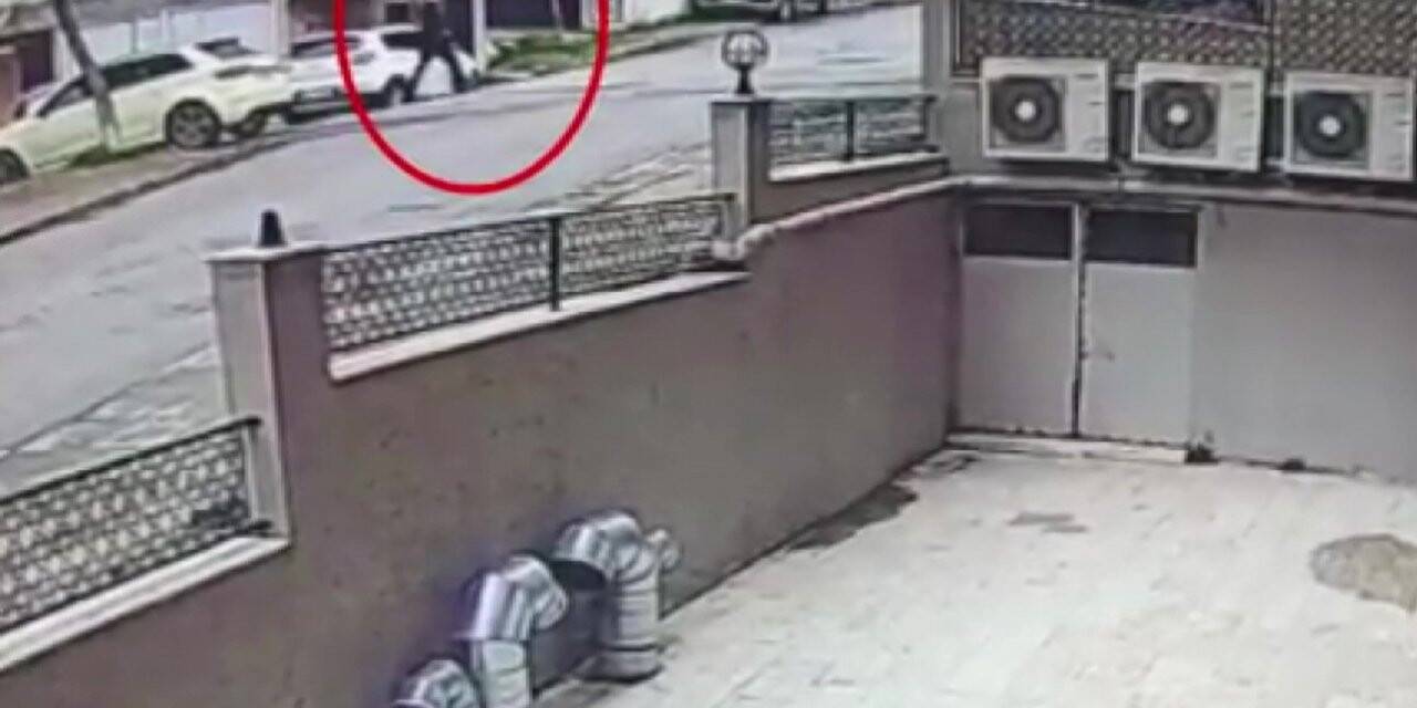 Maltepe’de kamera kayıt cihazı çalan şahıs güvenlik kameralarına yakalandı