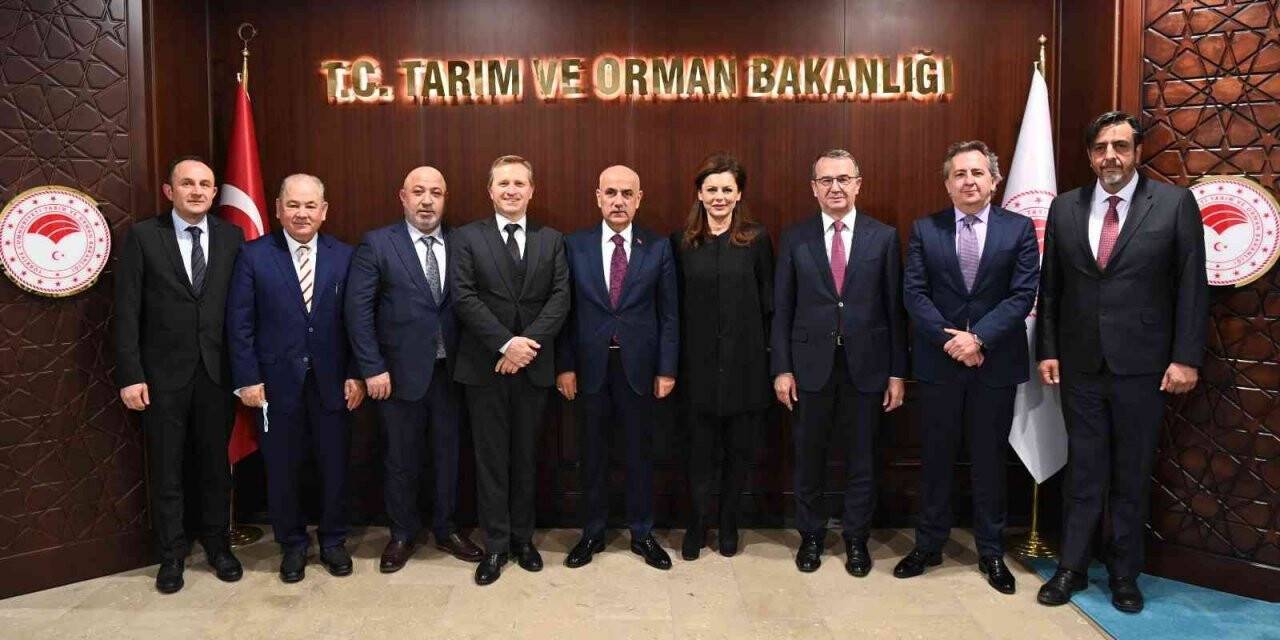 TGDF’den Bakan Kirişçi’ye ziyaret