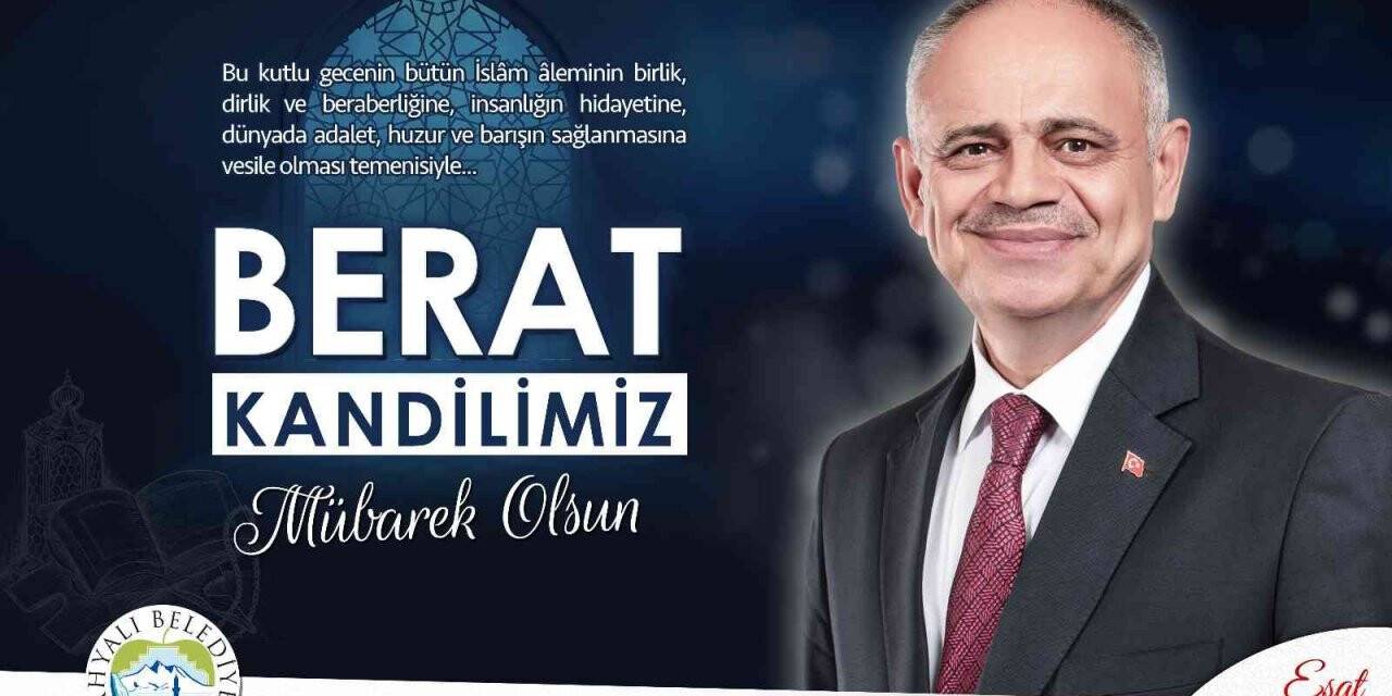 Başkan Öztürk: “Berat gecesi muhasebe yaparak, tefekkür etmeliyiz”