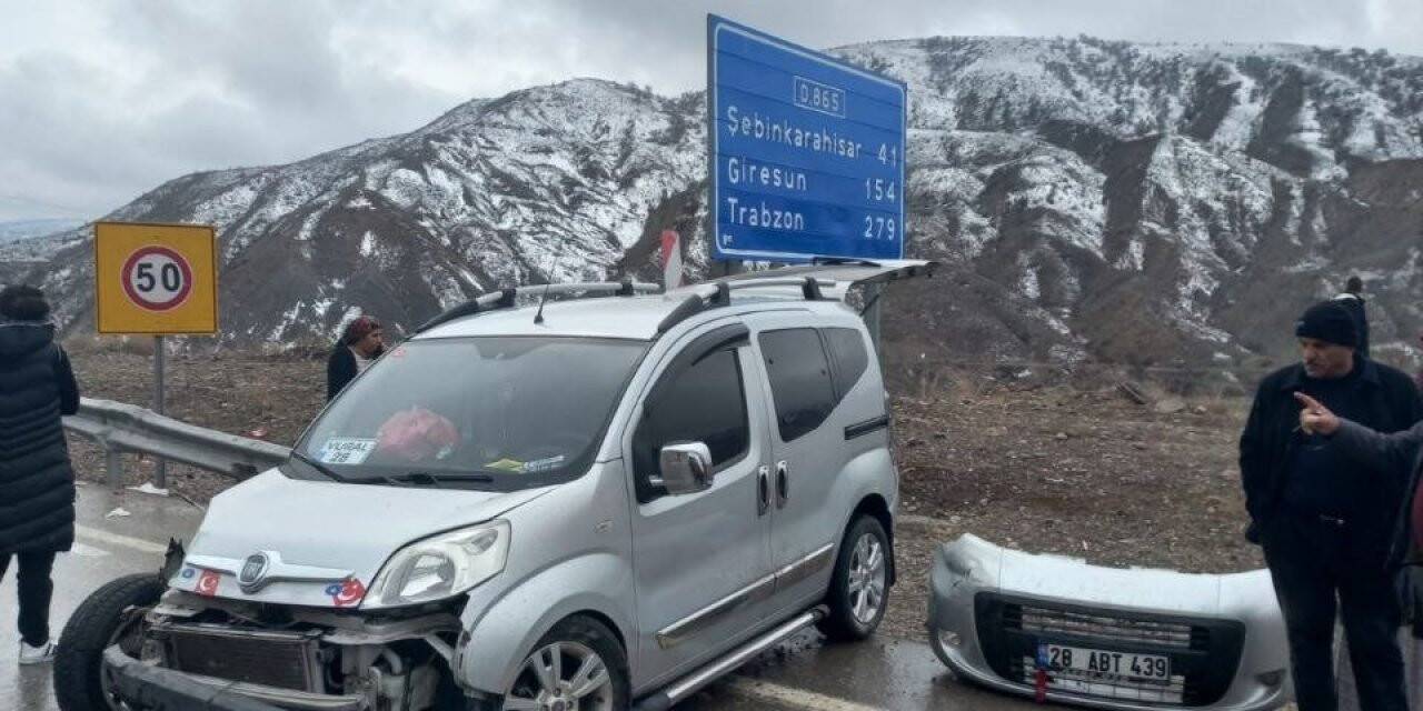 Trafik kazası 10 yaralı