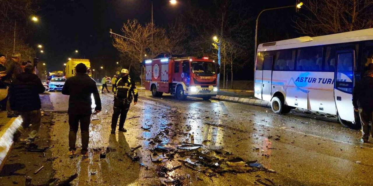 Tekirdağ’da feci kaza: 2’si ağır 4 yaralı