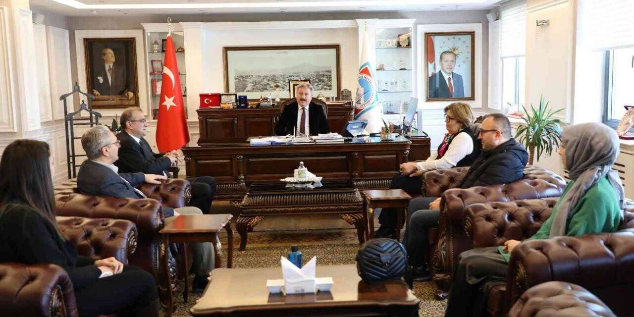 Kayseri Şehir Plancıları Odası’ndan Başkan Palancıoğlu’na ziyaret