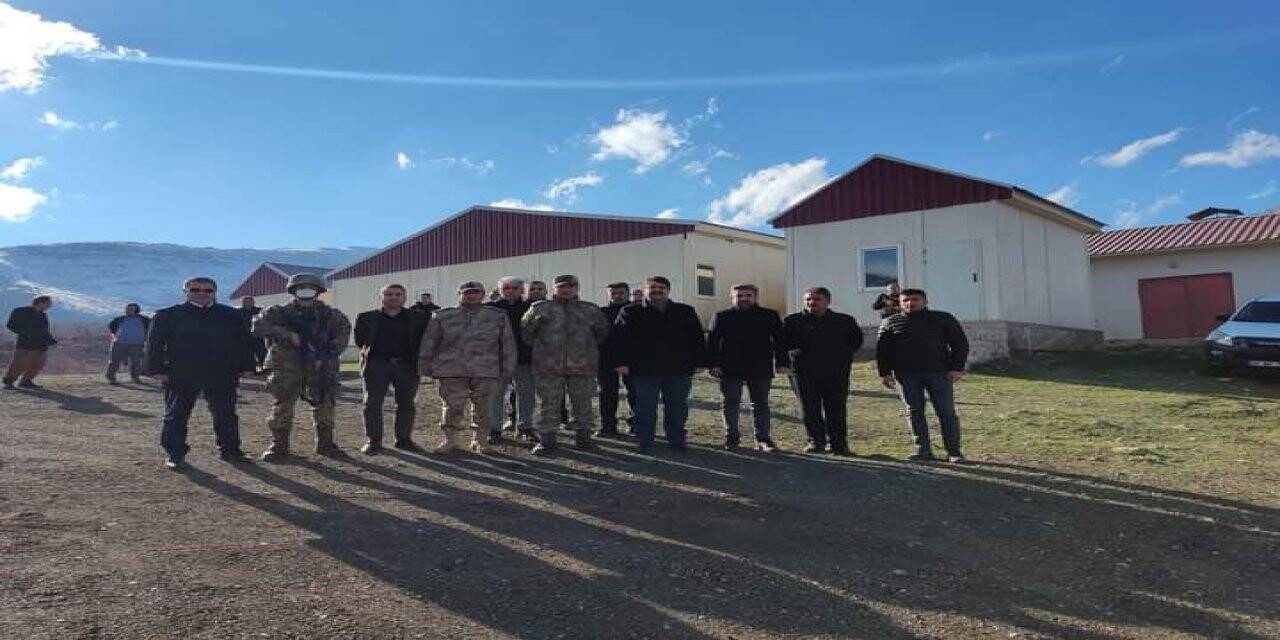 Umurlu Sınır Kapısında hummalı çalışma