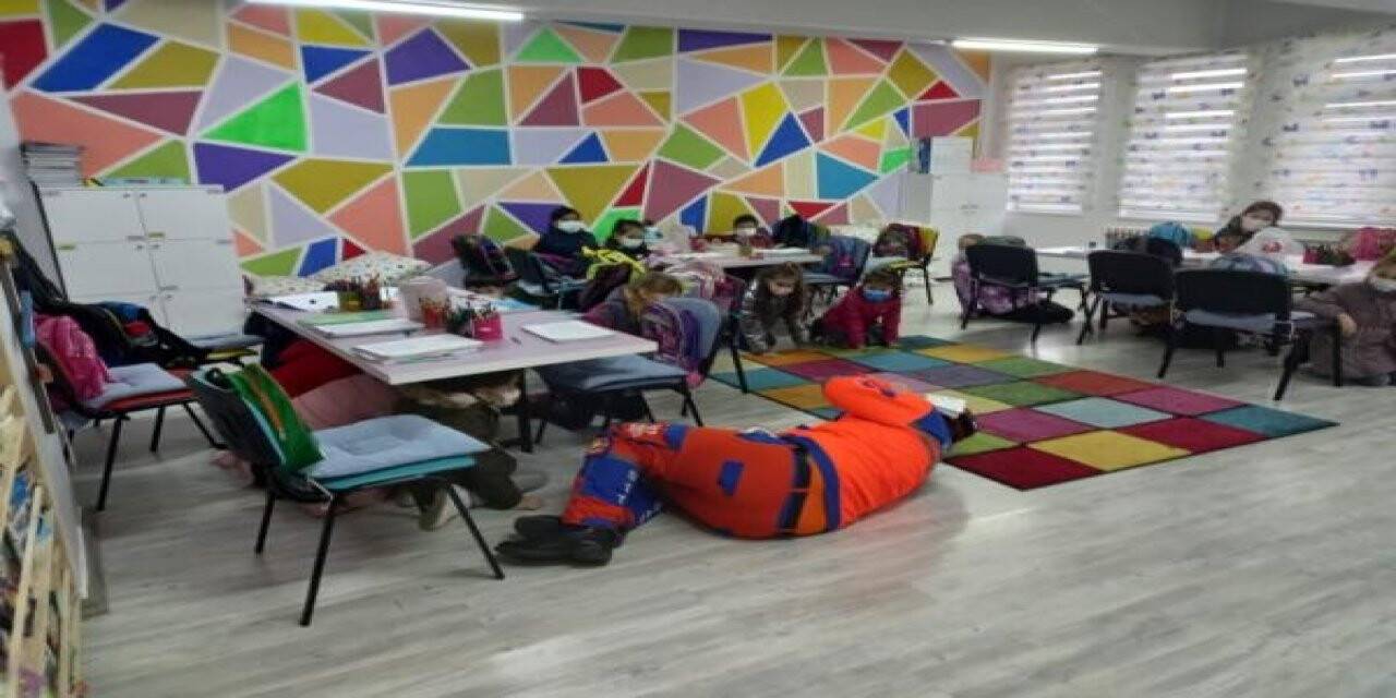 Bandırma’da deprem tatbikatı