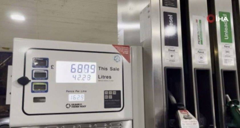 İngiltere'de akaryakıt fiyatları rekor seviyeye ulaştı