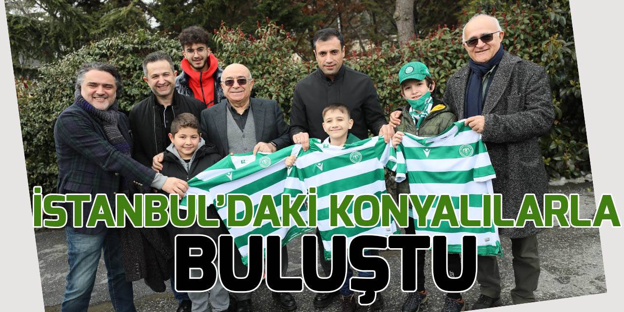 İstanbul Konyalılar Derneği Konyaspor’u misafir etti