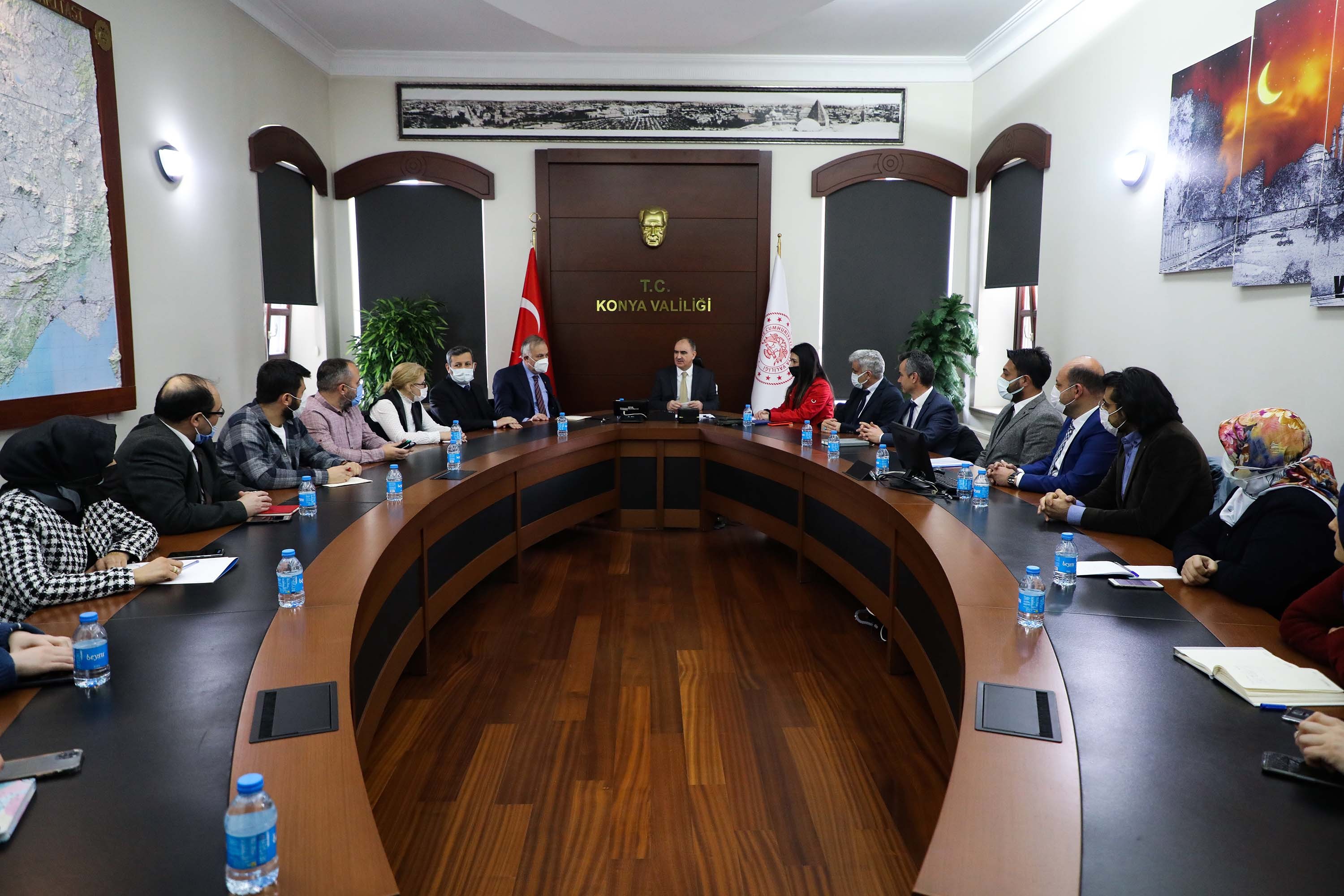 Konya'da Bağımlılıkla Mücadele İl Koordinasyon Kurulu Toplantısı yapıldı