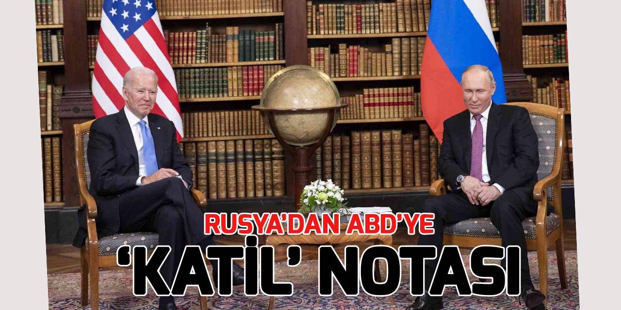 Rusya, Biden’ın Putin’e söylemleri üzerine ABD’ye nota verdi