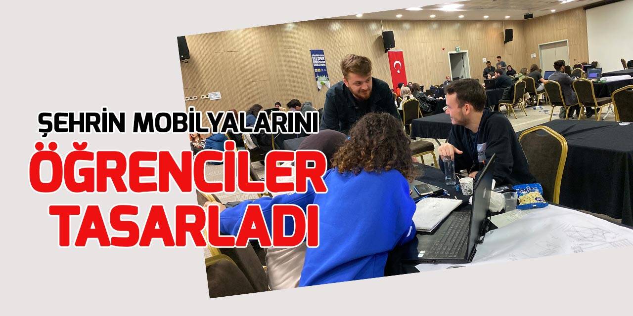 Sürdürülebilir Şehir Mobilyaları Hackatho düzenlendi