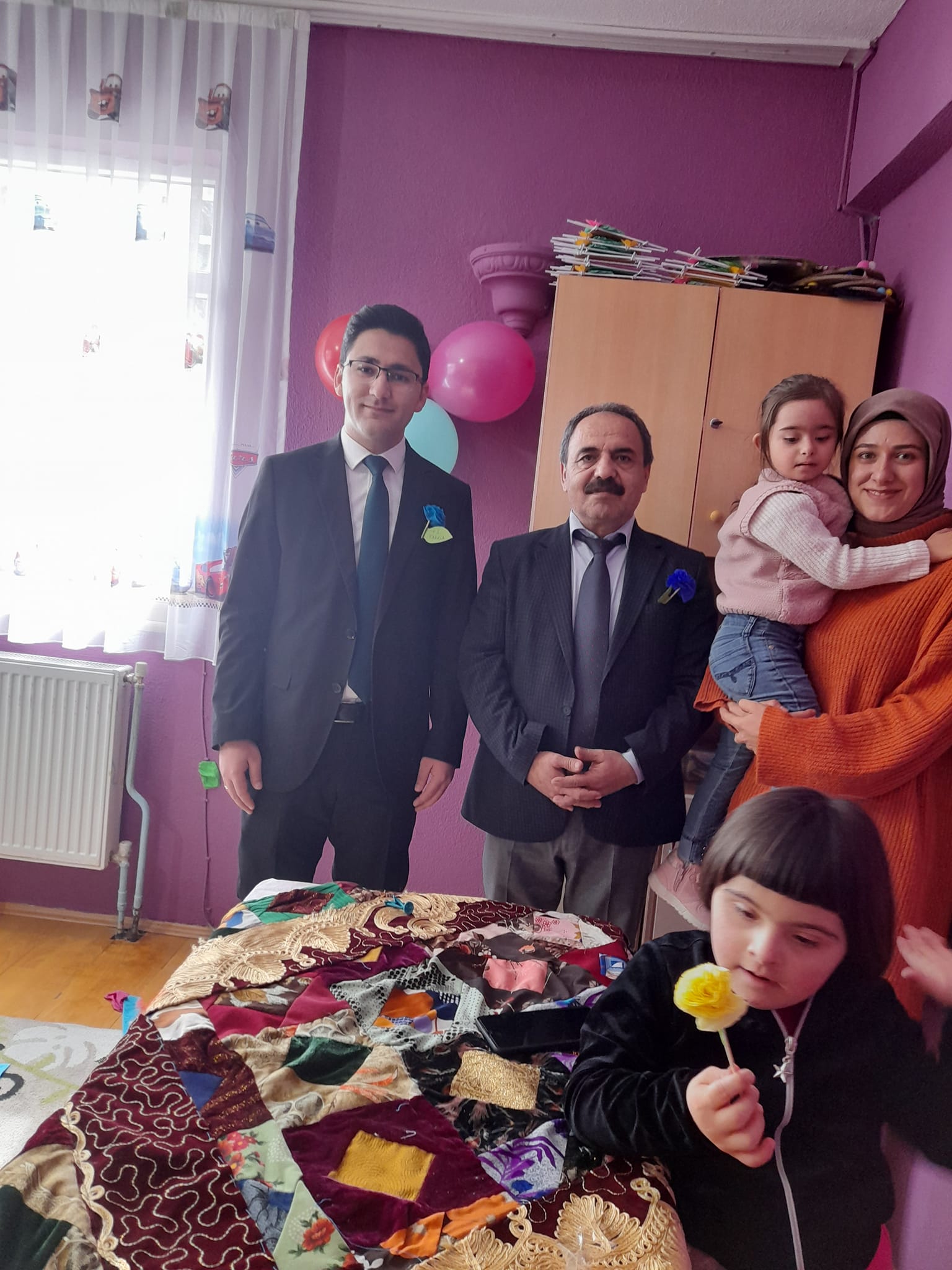 Kaymakam Karahan'dan özel çocuklara ziyaret