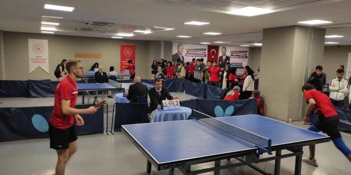 KYGM Masa Tenisi turnuvası başladı