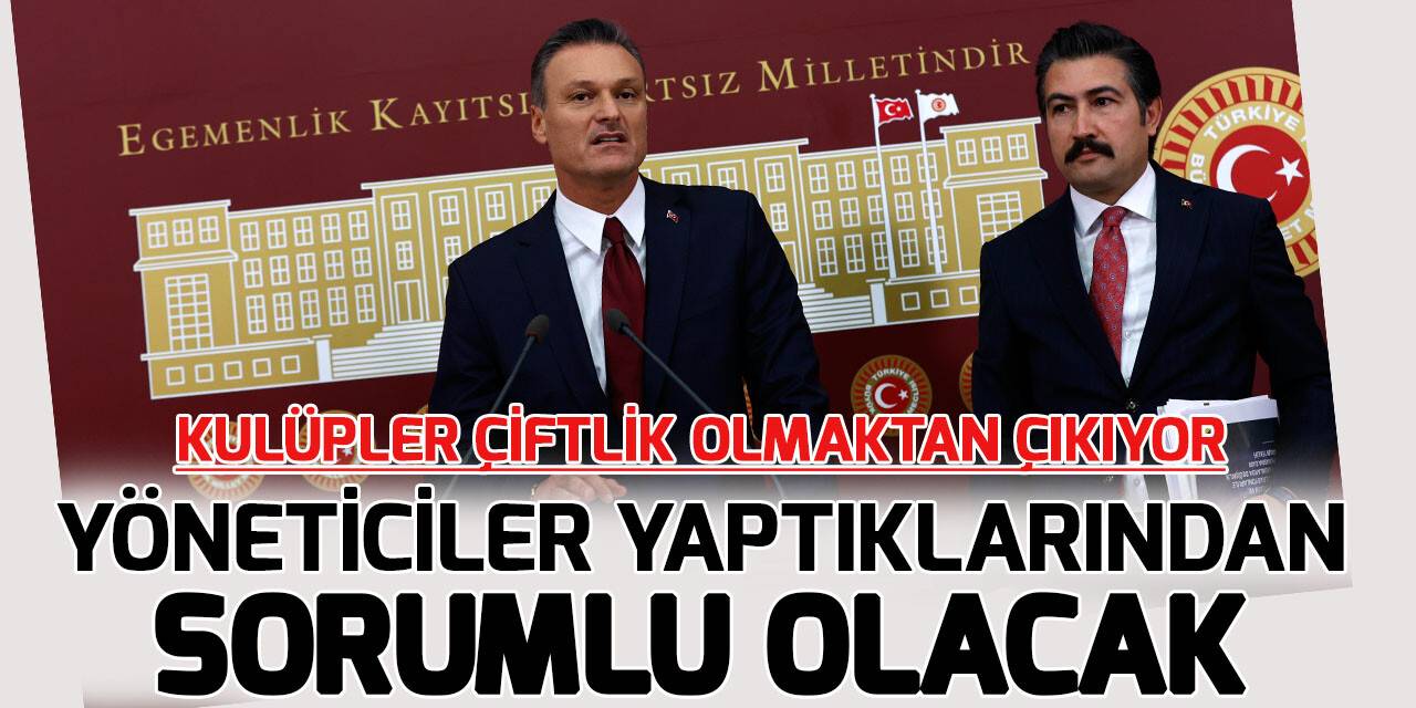 Spor Kanun Teklifi TBMM’ye sunuldu! Kanunda neler var?