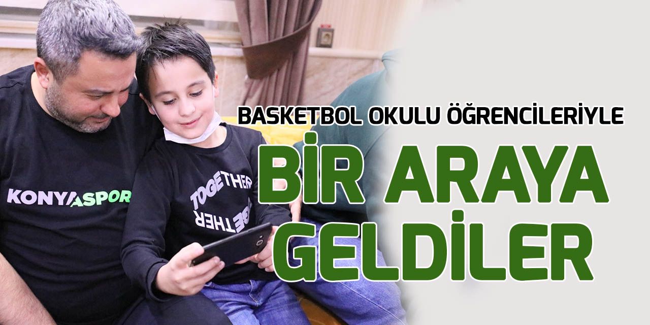 Beysu Konyaspor, küçük basketbolcularla buluştu