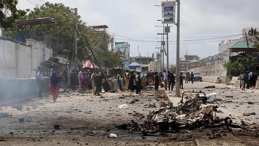 Somali'deki  bombalı saldırılarda :  48 kişi öldü