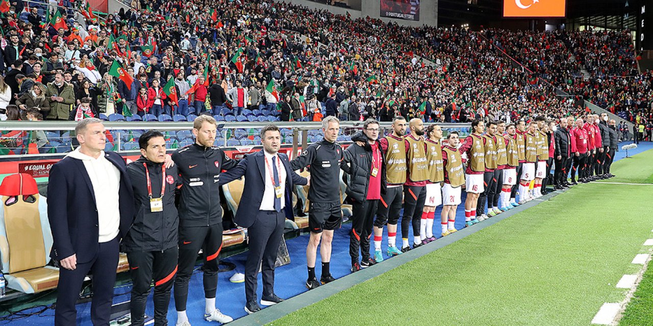 Portekiz-Türkiye maçının ardından: Gerçekten takımımla gurur duyuyorum