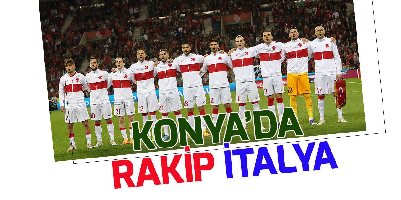 Türkiye, İtalya ile Konya'da karşı karşıya gelecek