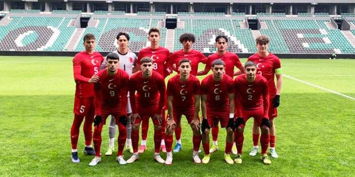 U18 Milli Futbol Takımı  Romanya'yı mağlup etti