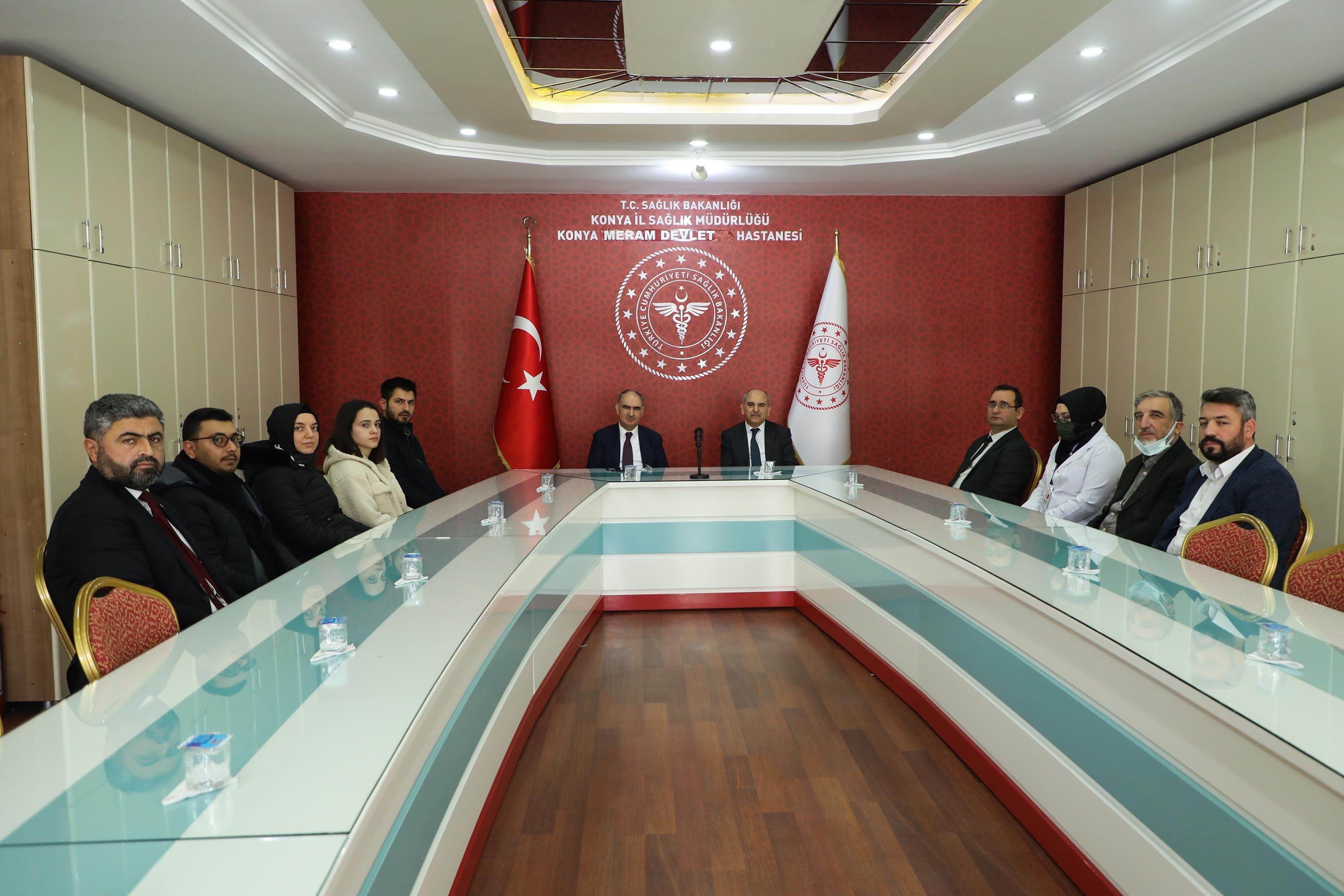 Konya Valisi Özkan: “Her zaman sağlık çalışanlarımızın yanındayız”