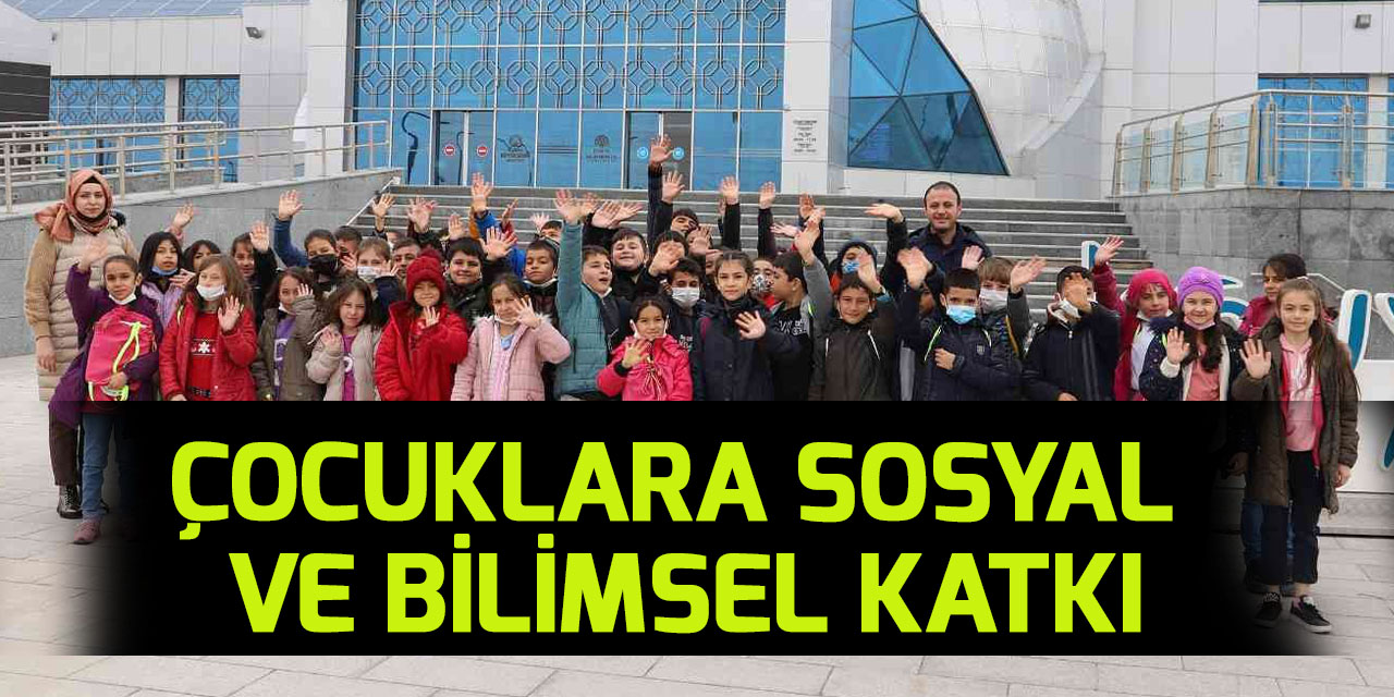 Konya Büyükşehir ilçelerdeki çocukların sosyal ve kültürel gelişimine katkı veriyor