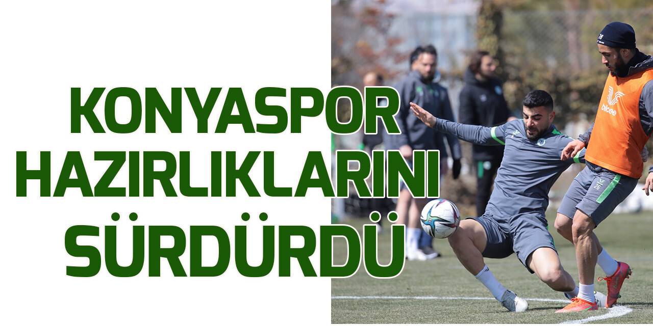 Konyaspor, Göztepe hazırlıklarının sürdürdü